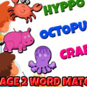 Image to Word Match 9 image to word match 1